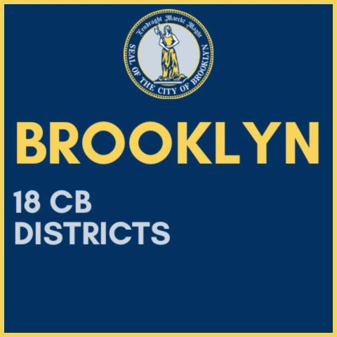 Brooklyn — 18 CB Districts
