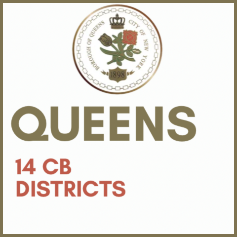 Queens — 14 CB Districts