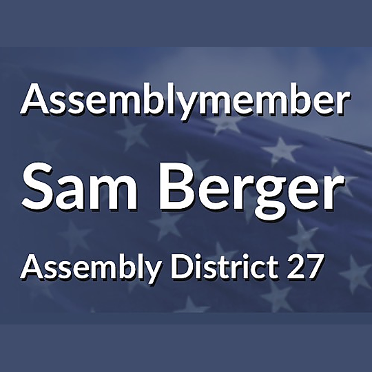 Assemblymember Sam Berger, AD-27