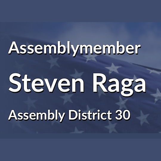 Assemblymember Steven Raga, AD-30