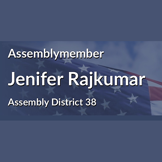 Assemblymember Jenifer Rajkumar, AD-38