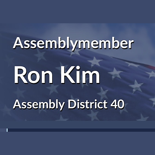 Assemblymember Ron Kim, AD-40