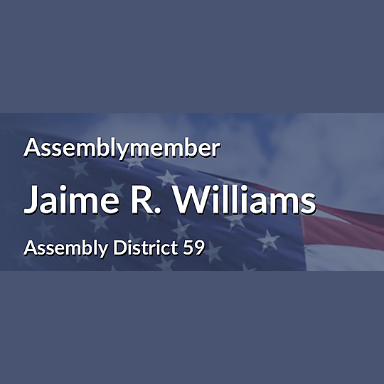 Assemblymember Jaime Williams, AD-59