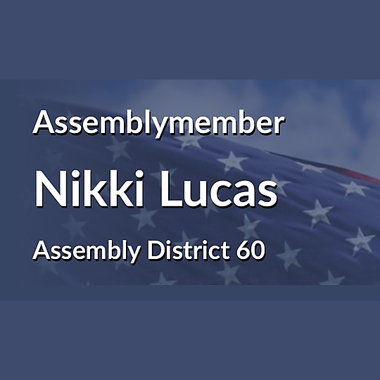 Assemblymember Nikki Lucas, AD-60