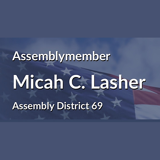 Assemblymember Micah Lasher, AD-69