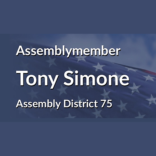 Assemblymember Tony Simone, AD-75