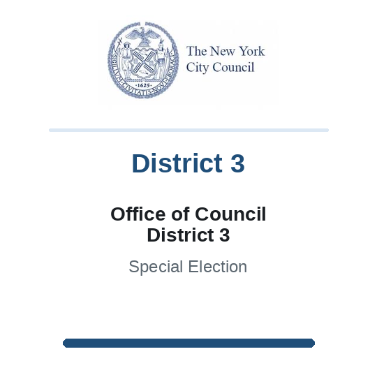 Council Member Vacant, District 3