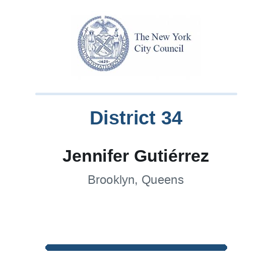 Council Member Jennifer Gutiérrez, District 34