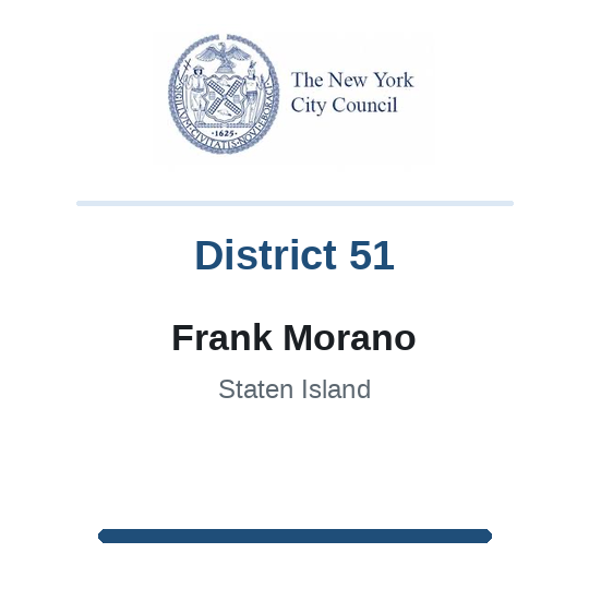Council Member Frank Morano, District 51