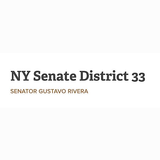 Senator Gustavo Rivera, SD-33
