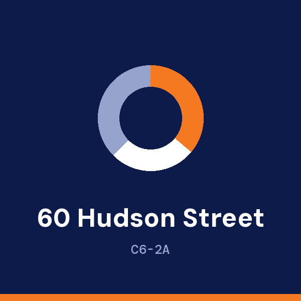 60 Hudson Street address card