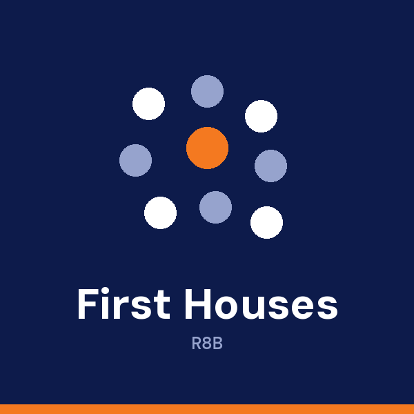 First Houses address card