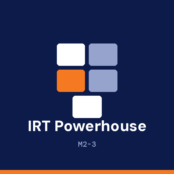 The IRT Powerhouse address card