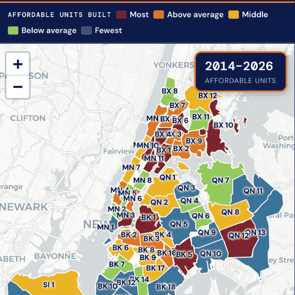 Where affordable housing got built
