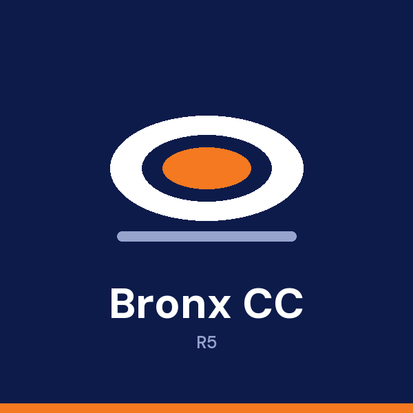 Bronx Community College address card