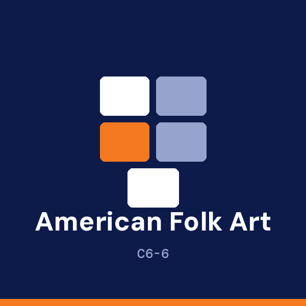 American Folk Art Museum address card