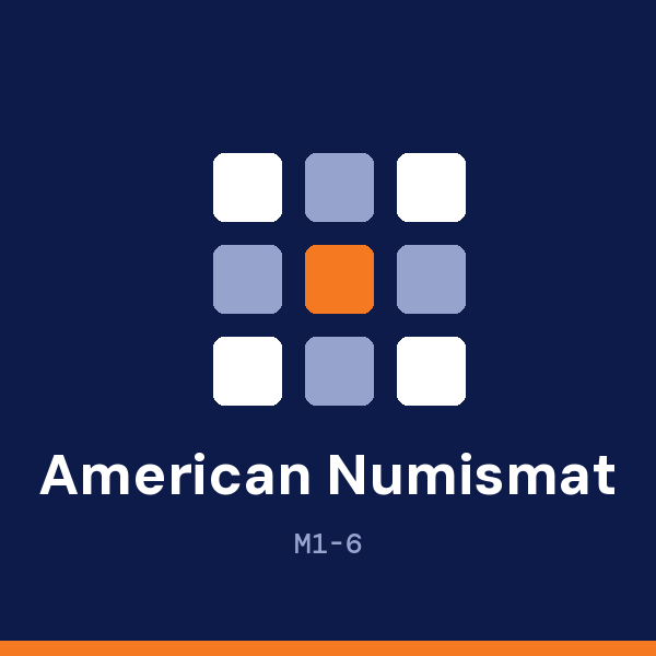 American Numismatic Society address card