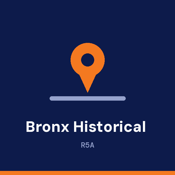 Bronx Historical Society & Musem address card