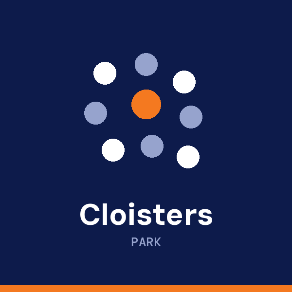 Cloisters address card
