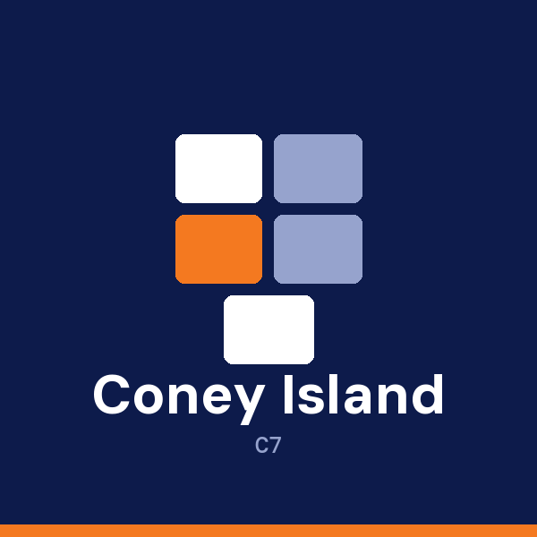 Coney Island Museum address card