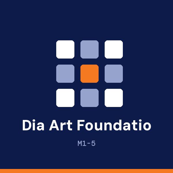 Dia Art Foundation address card