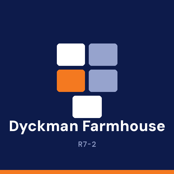 Dyckman Farmhouse address card