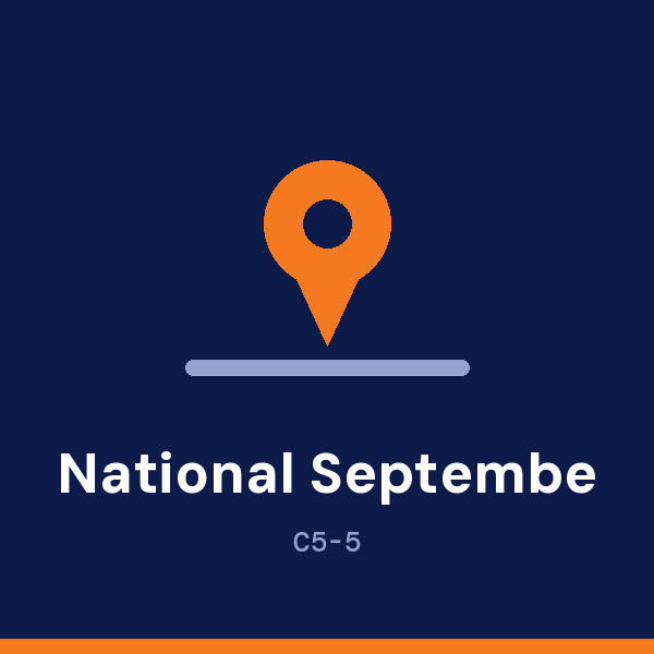 National September 11 Memorial & Museum at the World Trade Center address card