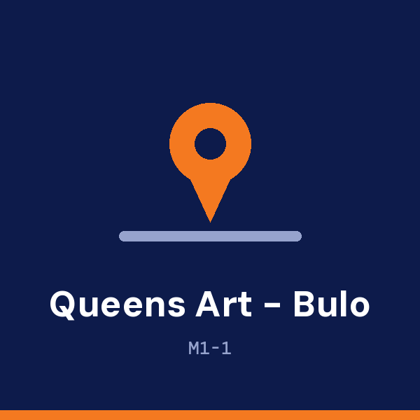 Queens Art Museum - Bulova Corporate Center address card