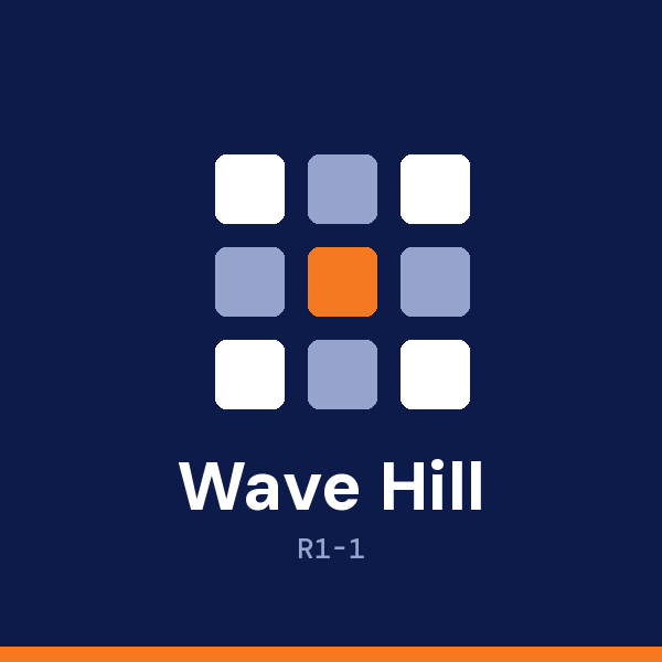 Wave Hill address card