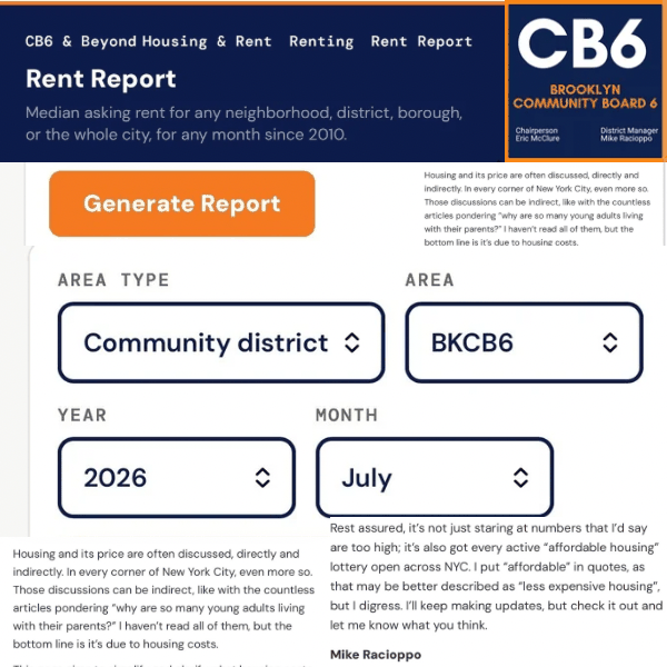 Rent report