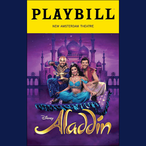 New Amsterdam Theatre address card