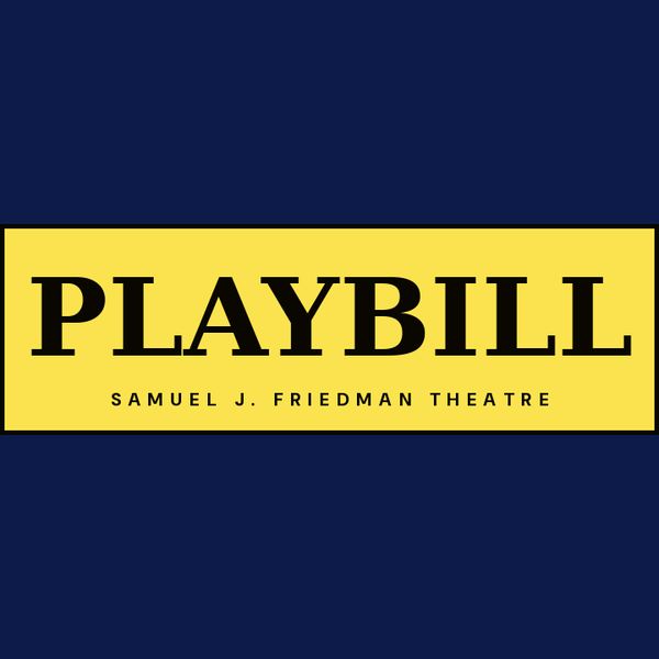 Samuel J. Friedman Theatre address card