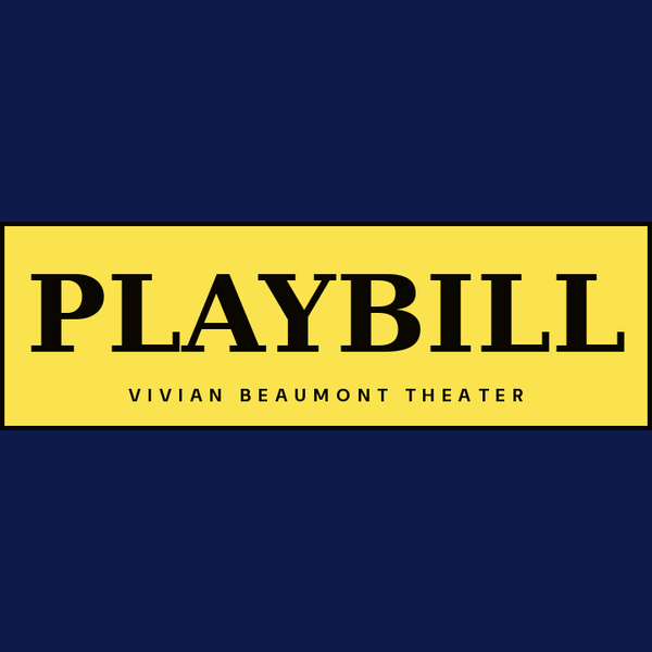 Vivian Beaumont Theater address card